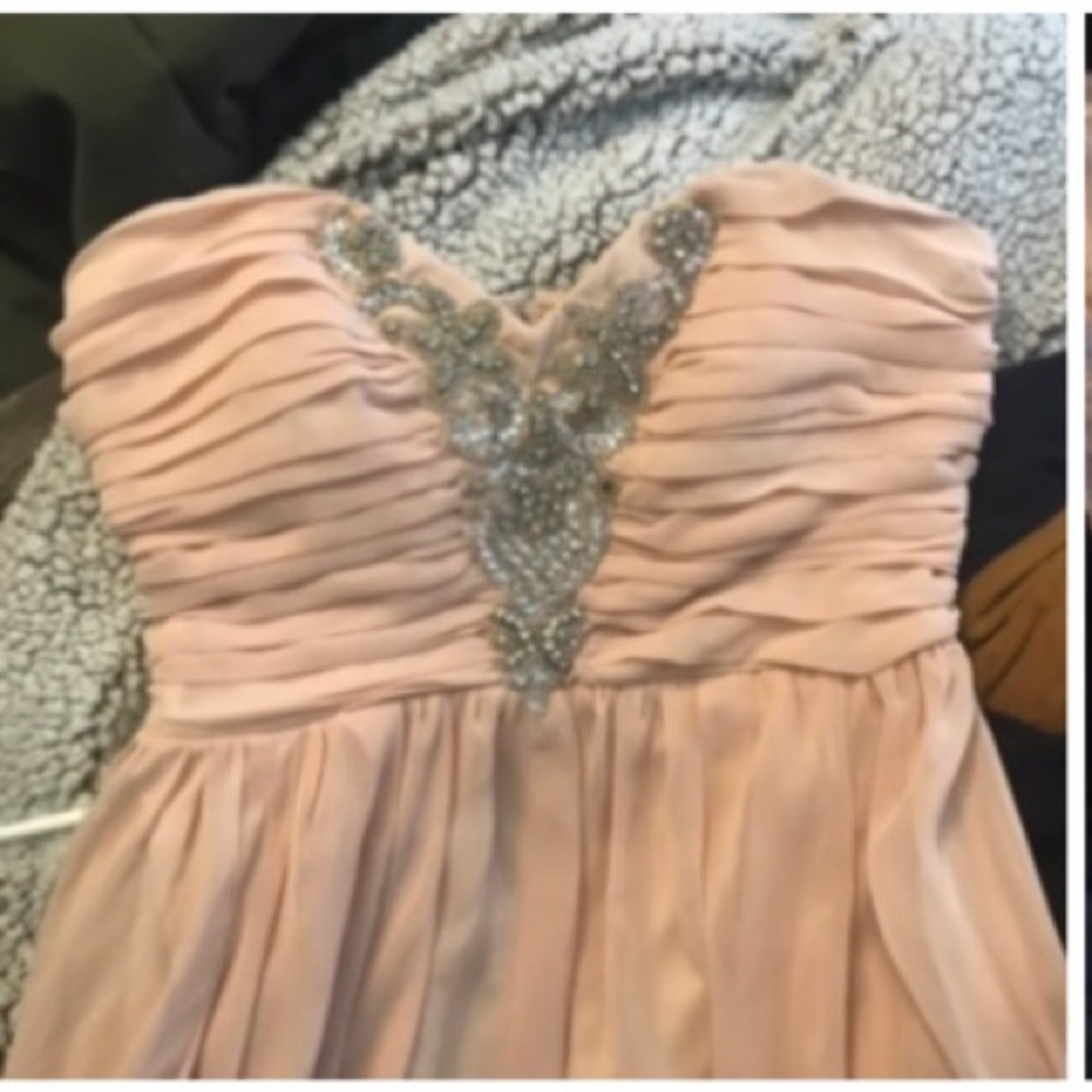 Size 5 city studio pink layered dress.
